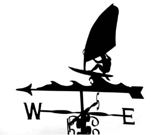 Windsurfer A weather vane